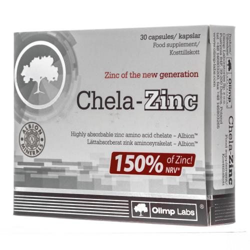 Олимп Лабс Биологически активная добавка к пище Chela-Zinc 490 мг, 30 капсул (Olimp Labs, Мужское здоровье), фото-3