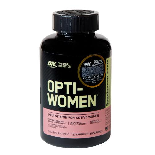Оптимум Нутришен Мультивитаминный комплекс для женщин Opti Women, 120 капсул (Optimum Nutrition, ), фото-7