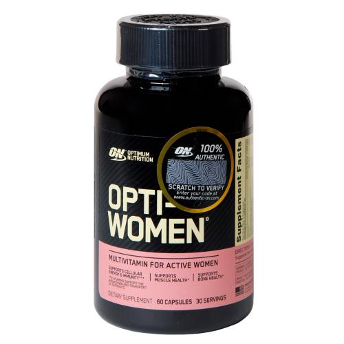 Оптимум Нутришен Мультивитаминный комплекс для женщин Opti Women, 60 капсул (Optimum Nutrition, ), фото-7