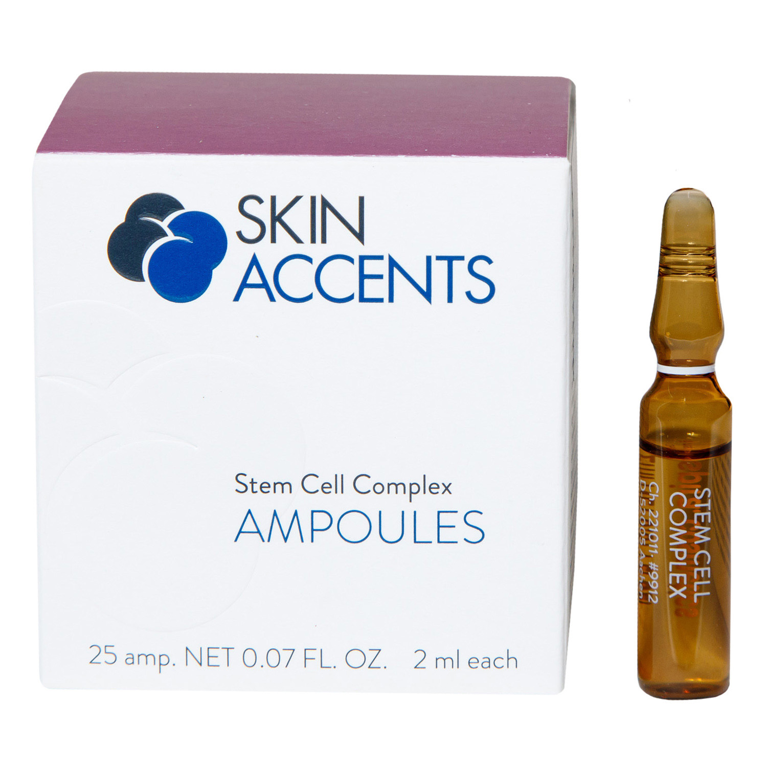 

Inspira Cosmetics Клеточно-активный омолаживающий концентрат Stem Cell Complex, 25 х 2 мл (Inspira Cosmetics, Skin Accents)