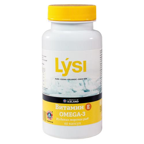 Лиси Комплекс омега-3 с витамином Е, 60 капсул (Lysi, ), фото-2