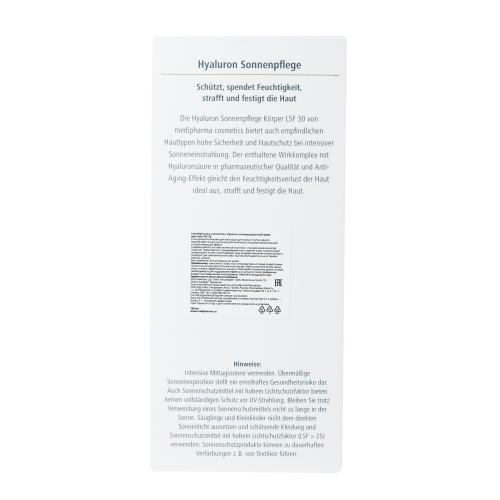 Солнцезащитный крем для тела SPF 30, 150 мл (Hyaluron), фото-3