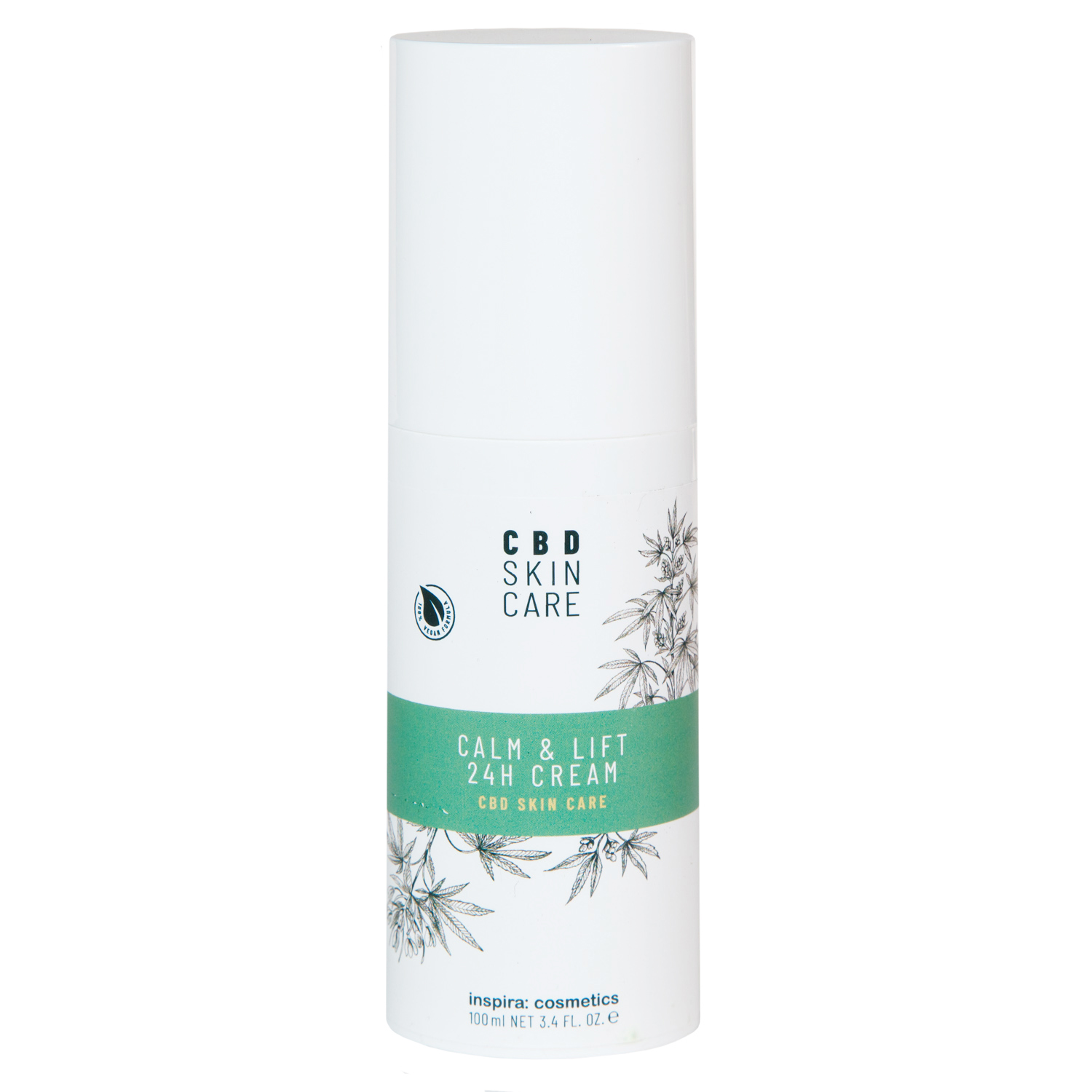 

Inspira Cosmetics Антистресс лифтинг-крем 24-часового действия с маслом CBD, 100 мл (Inspira Cosmetics, CBD skin care)