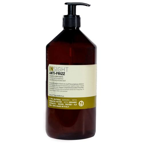 Инсайт Профешнл Шампунь для дисциплины непослушных и вьющихся волос Hydrating Shampoo, 900 мл (Insight Professional, Anti-Frizz), фото-2