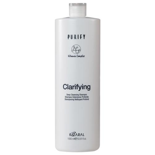 Каарал Шампунь для глубокого очищения волос Clarifying Deep Cleansing Shampoo, 1000 мл (Kaaral, Purify, Vitamin Complex)
