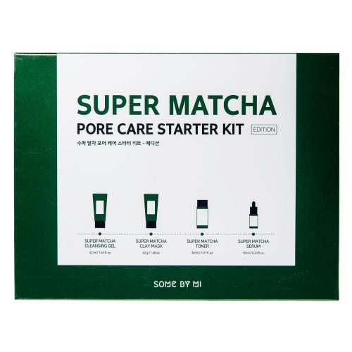 Сам Бай Ми Стартовый набор Pore Care Starter Kit, 4 средства (Some By Mi, Super Matcha), фото-2