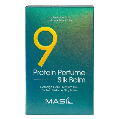Масил Несмываемый протеиновый бальзам для поврежденных волос 9 Protein Perfume Silk Balm, 180 мл (Masil, ), фото-2