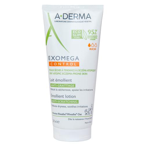 Адерма Смягчающий лосьон для лица и тела, 200 мл (A-Derma, Exomega Control)