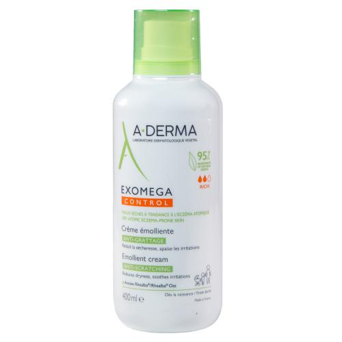 Адерма Смягчающий крем для лица и тела, 400 мл (A-Derma, Exomega Control)