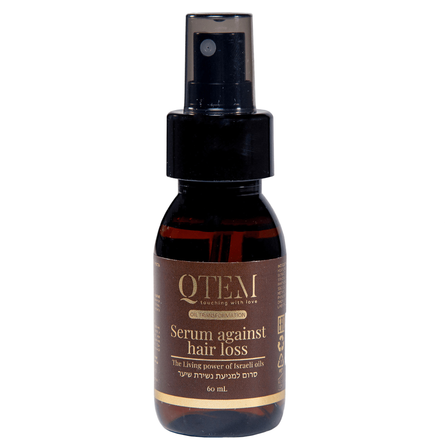 Qtem Сыворотка для укрепления и стимуляции тонких и склонных к выпадению волос, 60 мл (Qtem, Oil Transformation)