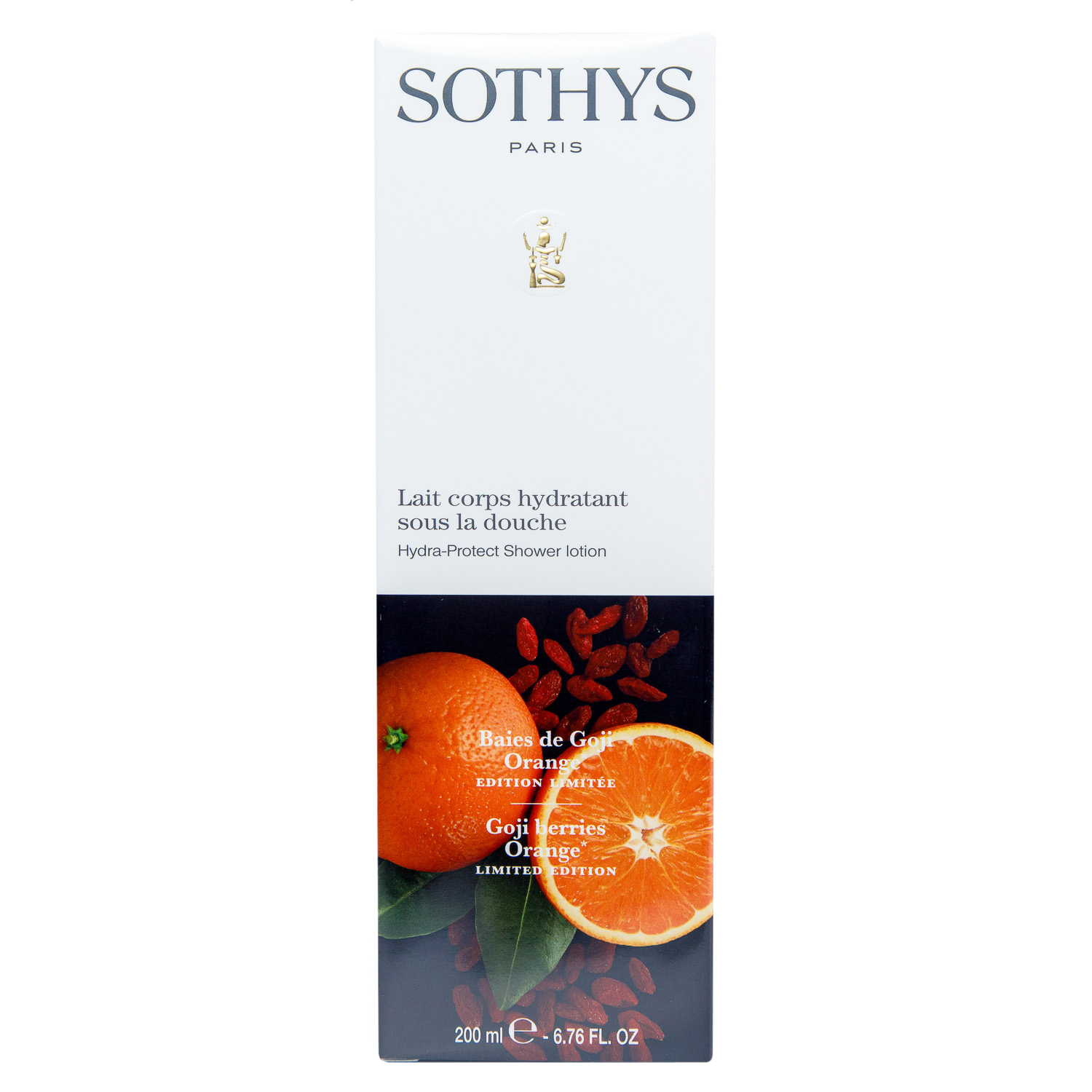 Sothys Paris Увлажняющий лосьон-уход для использования в душе "Ягоды годжи - апельсин", 200 мл (Sothys Paris, Seasonal Treatment)