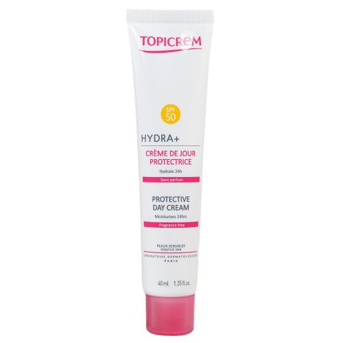 Топикрем Дневной крем с защитным фактором SPF 50, 40 мл (Topicrem, Hydra+ Чувствительная кожа лица), фото-3