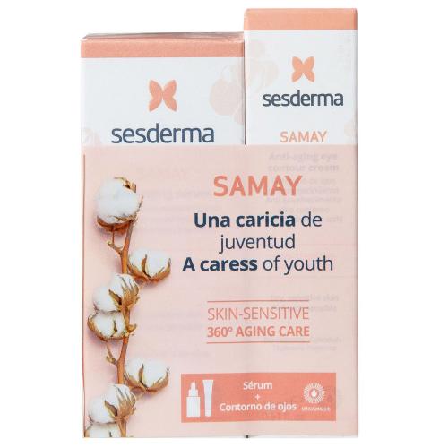 Сесдерма Промонабор: сыворотка 30 мл + крем-контур для глаз 15 мл (Sesderma, Samay), фото-2