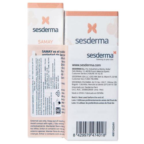 Сесдерма Промонабор: сыворотка 30 мл + крем-контур для глаз 15 мл (Sesderma, Samay), фото-4