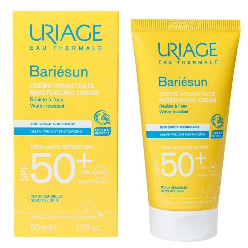 Урьяж Увлажняющий крем Moisturizing Cream SPF 50+, 50 мл (Uriage, Bariesun), фото-2