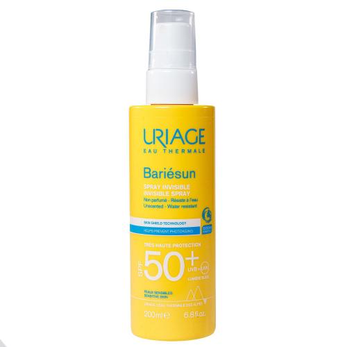 Урьяж Спрей без ароматизаторов Invisible Spray Unscented SPF 50+, 200 мл (Uriage, Bariesun), фото-2
