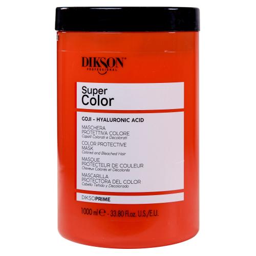 Диксон Маска для защиты цвета окрашенных и обесцвеченных волос Color Protective Mask, 1000 мл (Dikson, DiksoPrime, Super Color), фото-2