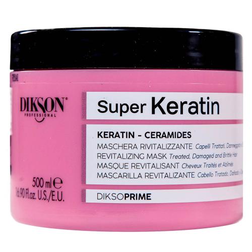 Диксон Восстанавливающая маска с кератином для волос Revitalizing Mask, 500 мл (Dikson, DiksoPrime, Super Keratin)