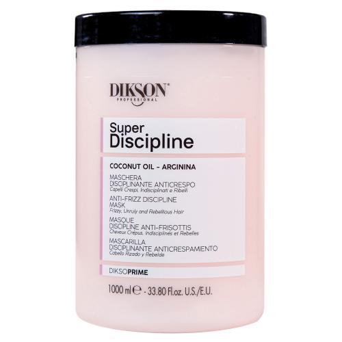 Диксон Маска с кокосовым маслом для пушистых волос Anti-frizz Discipline Mask, 1000 мл (Dikson, DiksoPrime, Super Discipline)
