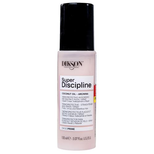 Диксон Термозащитный разглаживающий спрей для пушистых волос Thermoprotective Spray, 150 мл (Dikson, DiksoPrime, Super Discipline), фото-2