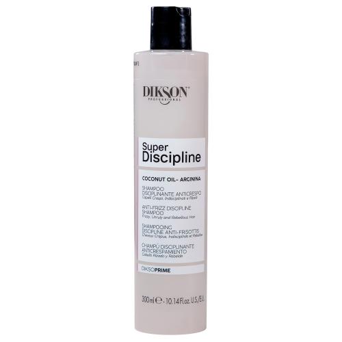 Диксон Шампунь с кокосовым маслом для пушистых волос Shampoo Anti-frizz Discipline, 300 мл (Dikson, DiksoPrime, Super Discipline)