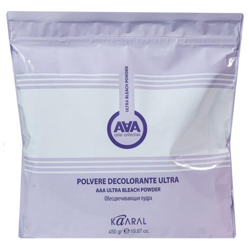 Каарал Обесцвечивающая пудра AAA ULTRA BLEACH POWDER 450гр (Kaaral, AAA, Hair Cream Colorant), фото-2