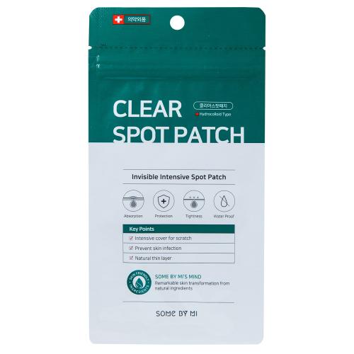 Сам Бай Ми Точечные патчи для лица против акне Clear Spot Patch, 18 шт (Some By Mi, AHA-BHA-PHA 30 Days Miracle), фото-2