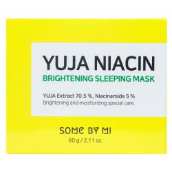 Осветляющая ночная маска с экстрактом юдзу Brightening Sleeping Mask, 60 г