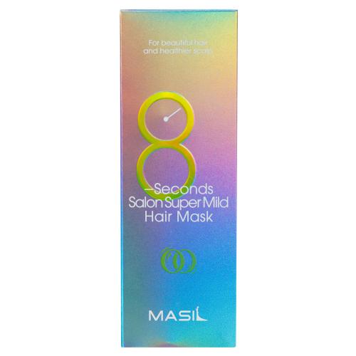 Масил Восстанавливающая маска для ослабленных волос 8 Seconds Salon Super Mild Hair Mask, 100 мл (Masil, ), фото-2