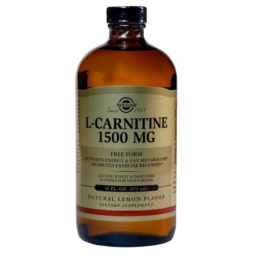 Солгар Жидкий L-Carnitine 1500 мг с натуральным лимонным вкусом, 473 мл (Solgar, Аминокислоты), фото-7