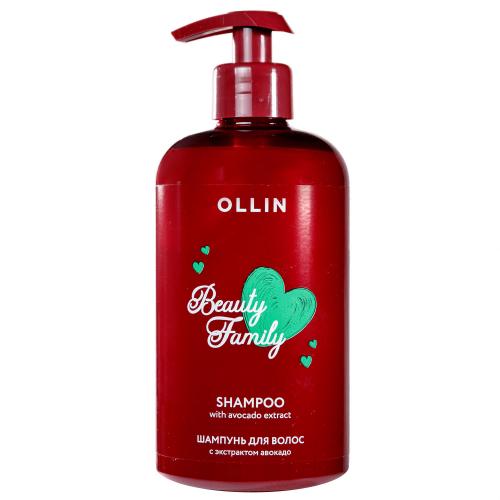 Оллин Шампунь для волос с экстрактом авокадо, 500 мл (Ollin Professional, Уход за телом и волосами, Beauty Family), фото-2
