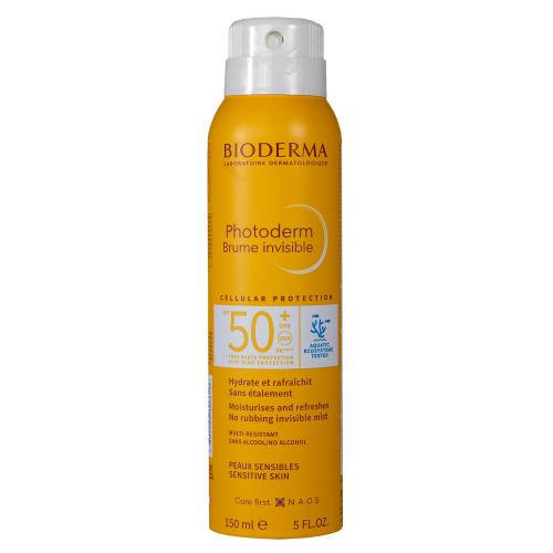 Биодерма Спрей-вуаль SPF 50+ Invisible, 150 мл (Bioderma, Photoderm)