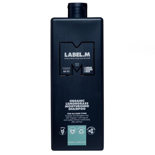 Органический увлажняющий шампунь с лемонграссом Organic Lemongrass Moisturising Shampoo, 1000 мл (Cleanse)