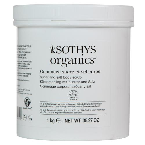 Сотис Париж Сахарно-солевой скраб для тела, 1 кг (Sothys Paris, Body, Organics)